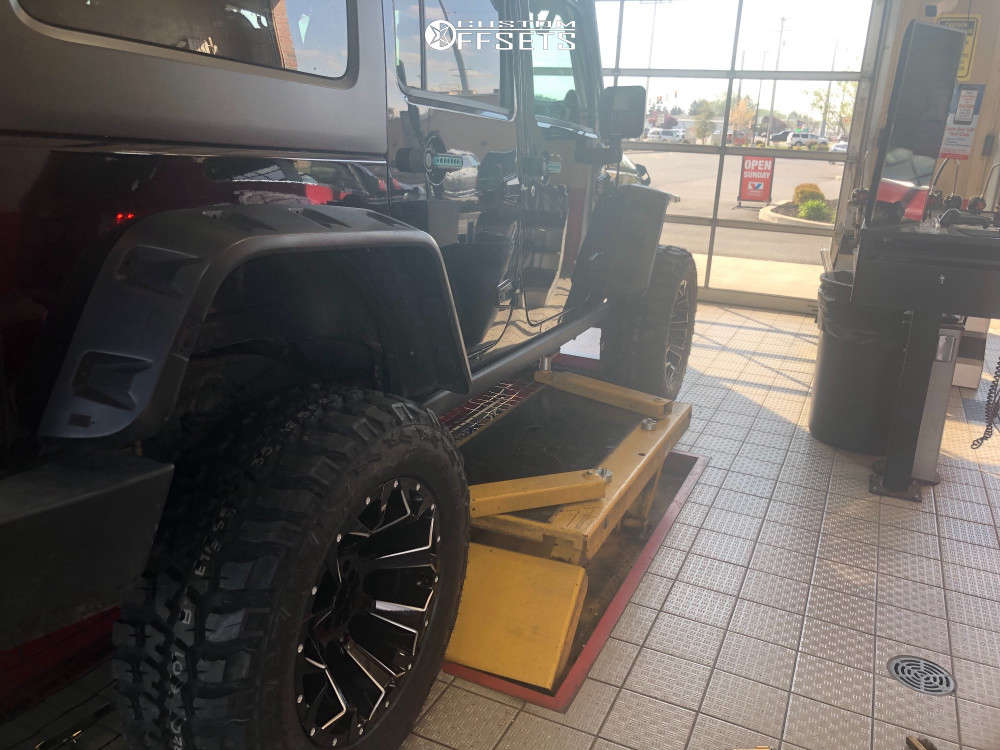 2013 Jeep Wrangler with 20x10 18 Fuel Assault D246 and 35/12.5R20