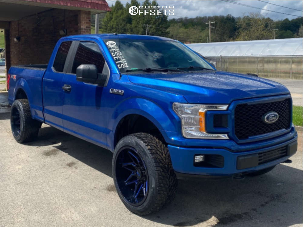 Xm342 2018 Ford F-150 with 22x12 -44 Xtreme Mudder Xm-342 and 33/12.5R22 Toyo ...