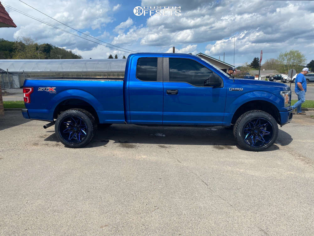 Xm342 2018 Ford F-150 with 22x12 -44 Xtreme Mudder Xm-342 and 33/12.5R22 Toyo ...