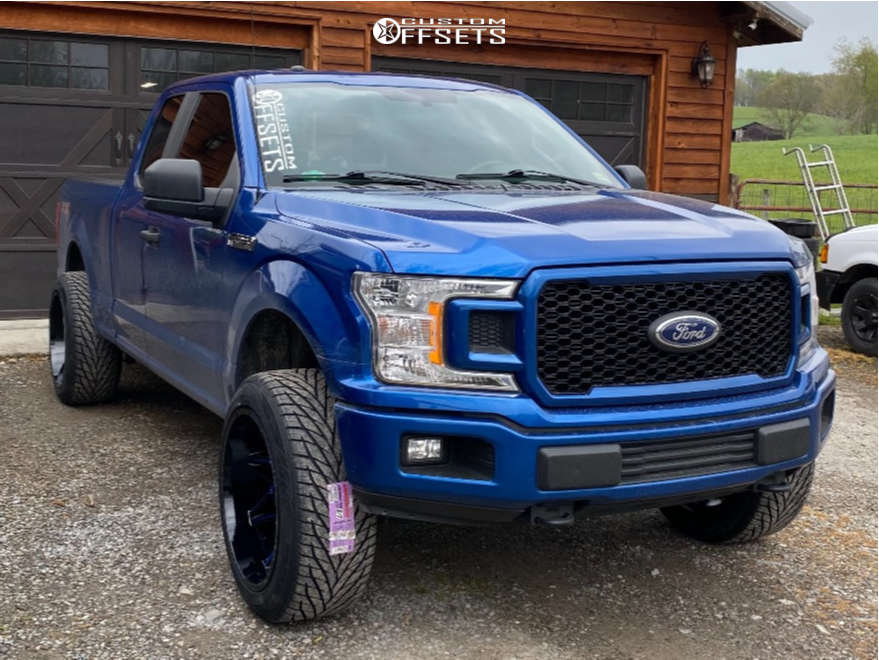 Xm342 2018 Ford F-150 with 22x12 -44 Xtreme Mudder Xm-342 and 33/12.5R22 Toyo ...