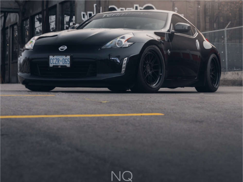 2020 Nissan 370Z with 19x9.5 22 Aodhan Ds06 and 245/40R19