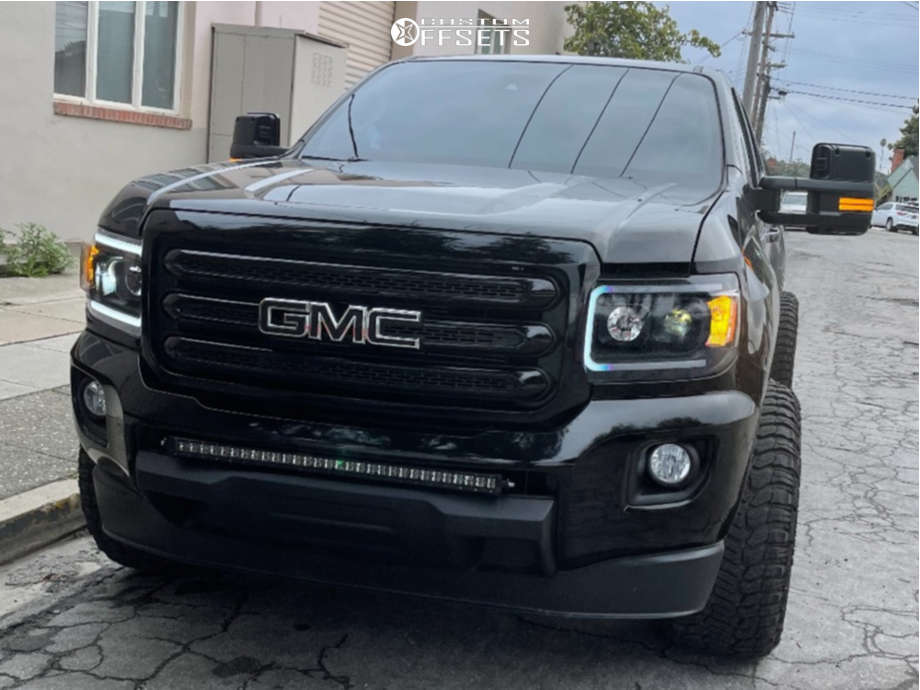 2019 GMC Canyon with 20x12 0 American Force Martin Brothers and 285/50R20 Nitto Open Country A/T