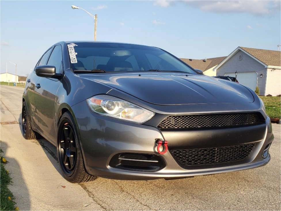 2013 Dodge Dart with 18x8.5 35 Motegi Mr136 and 235/40R18 Ohtsu