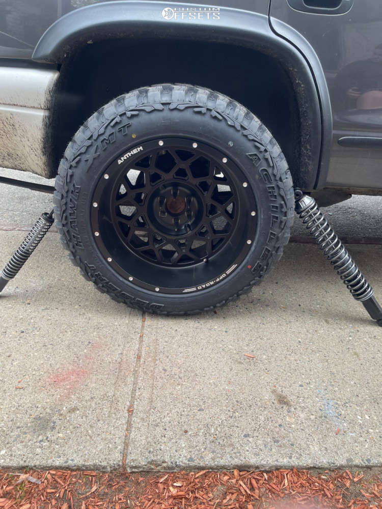 2002 Dodge Durango with 20x12 -44 Anthem Off-Road Avenger and 33/12 ...