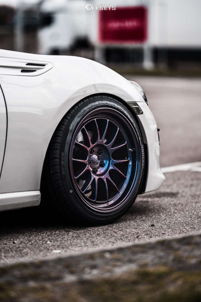 2017 Toyota 86 with 18x9 17 Kansei Corsa and 225/40R18 Sunfull Sf