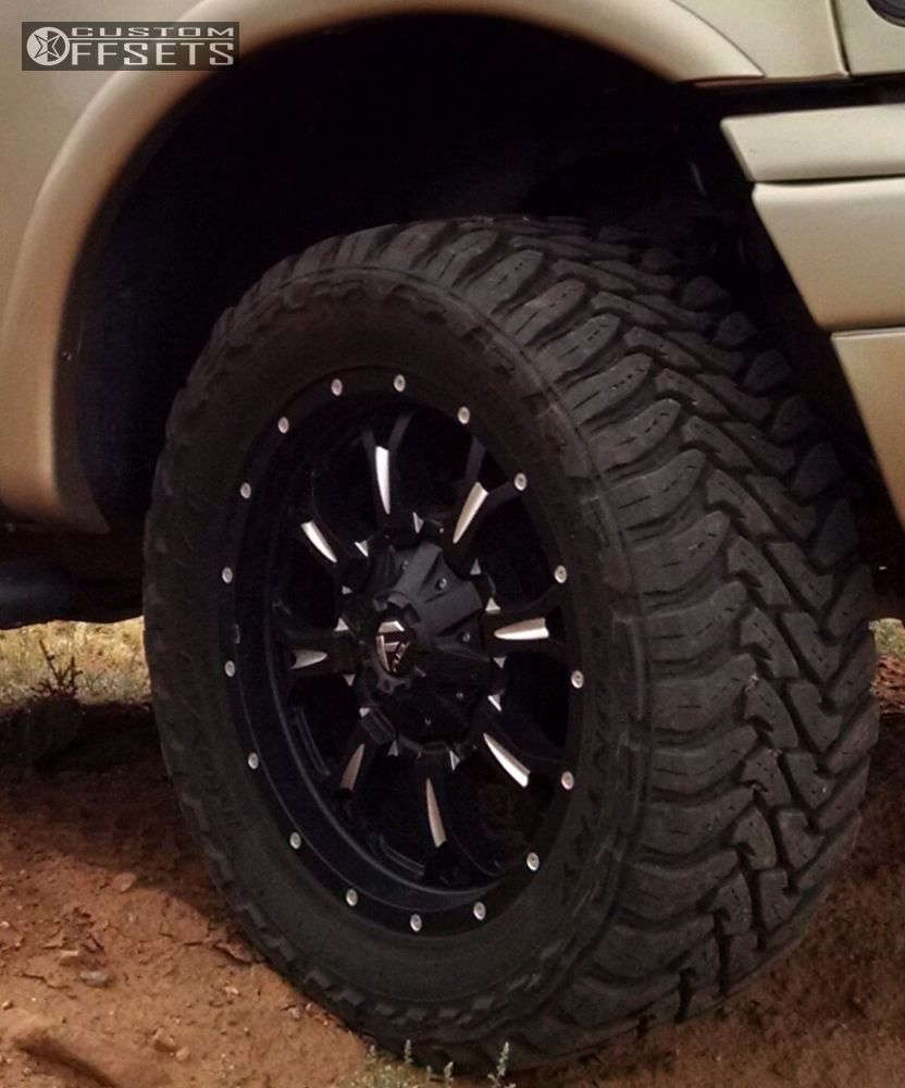 2000 Ford F150 with 20x9 1 Fuel Krank and 33/12.5R20 Toyo Tires Open