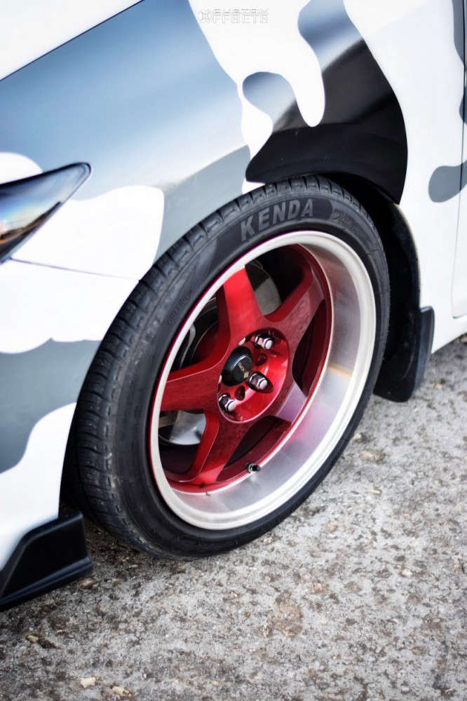 2012 Honda Civic with 17x9 30 Vors Sp1 and 215/45R17 Nexen N5000 and ...