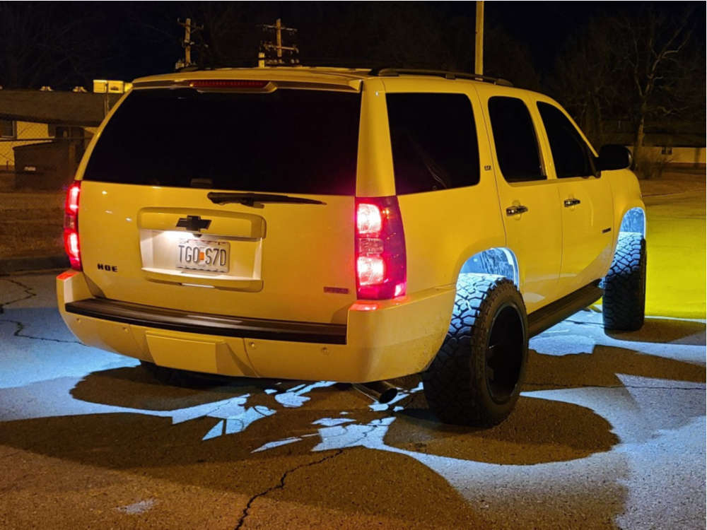2012 Chevrolet Tahoe with 20x12 51 ARKON OFFROAD Lincoln and 33/12