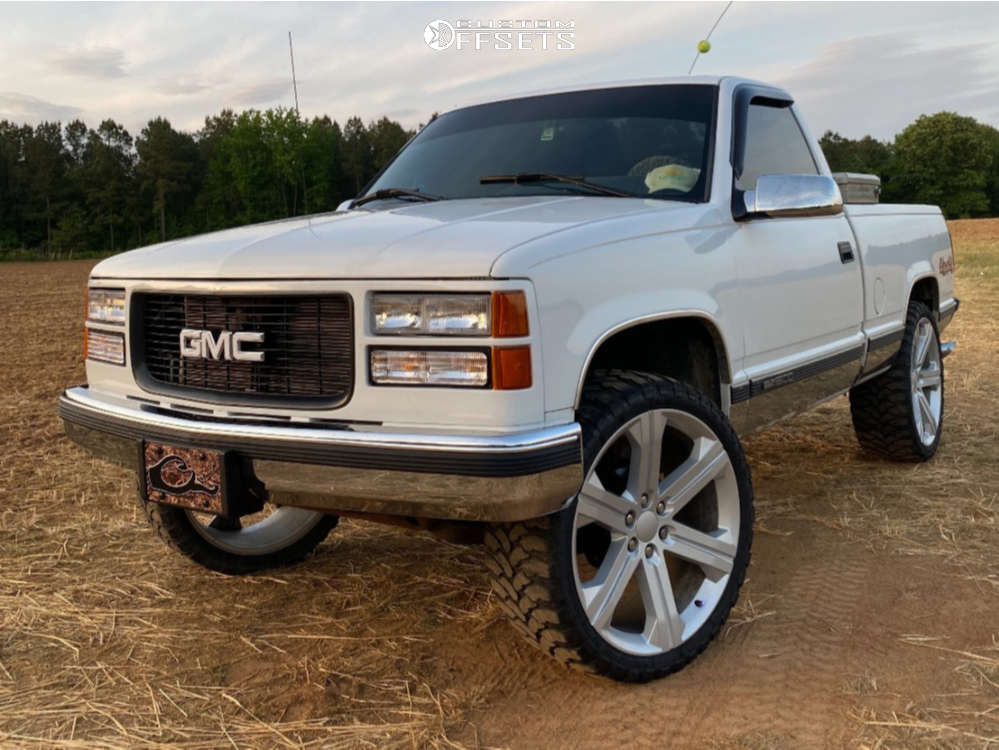 1996 GMC K1500 with 24x10 30 OE Revolution G13 and 33/12.5R24 RBP ...