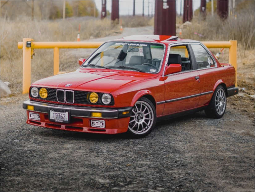 D2 Racing D2 PRO Lowering Springs For 1984-1992 BMW 3-Series E30 - 1.8'' Drop