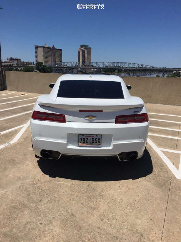 2014 Chevrolet Camaro with 20x9 35 TSW Nurburgring and 275/40R20