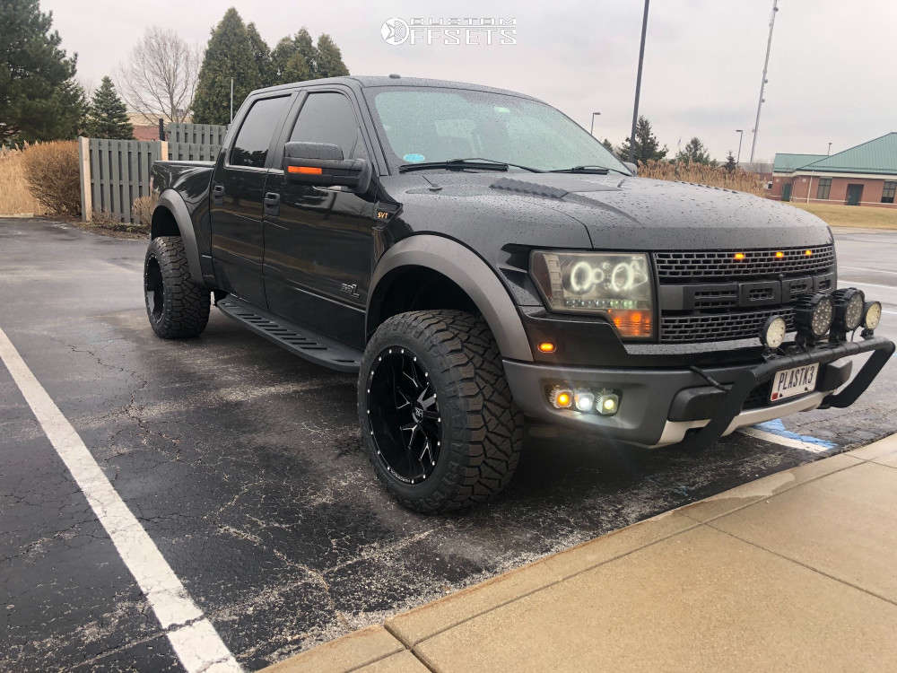 2012 Ford Raptor with 20x12 -44 Hardrock Affliction and 33/12.5R20 ...