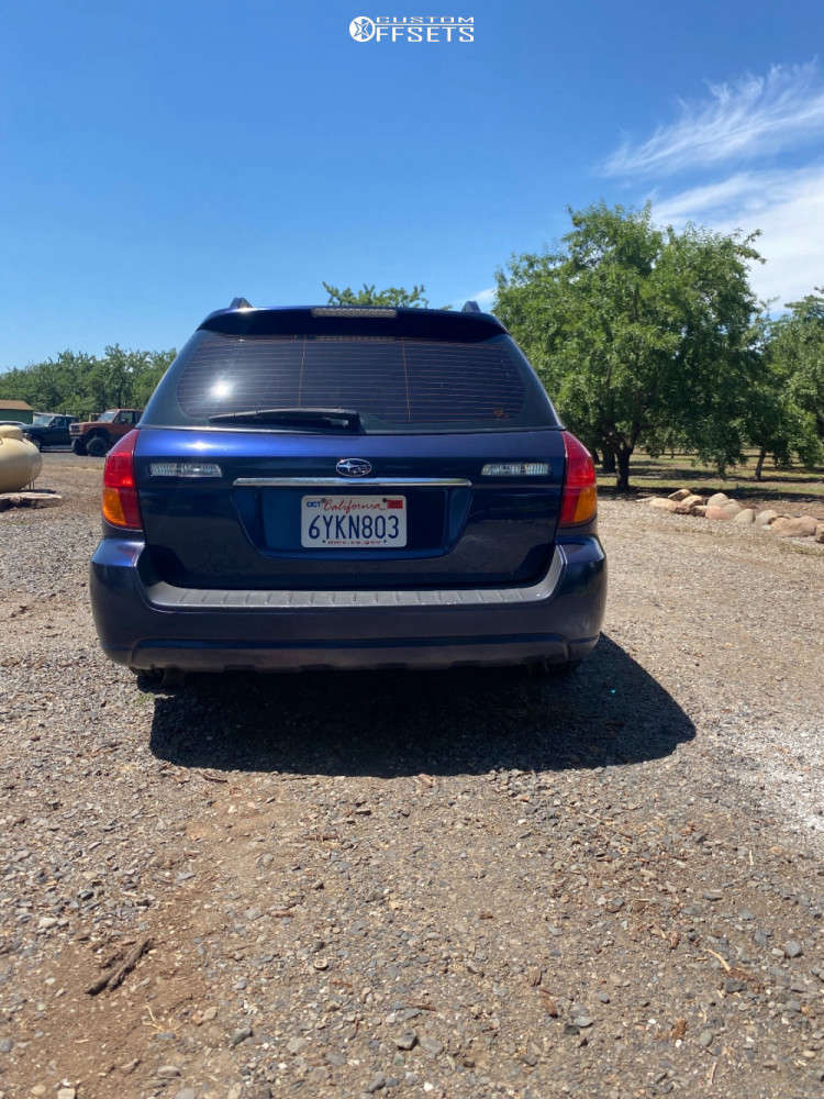 2005 Subaru Outback with 18x8.5 33 AVID1 AV20 and 245/40R18 Cooper Zeon ...