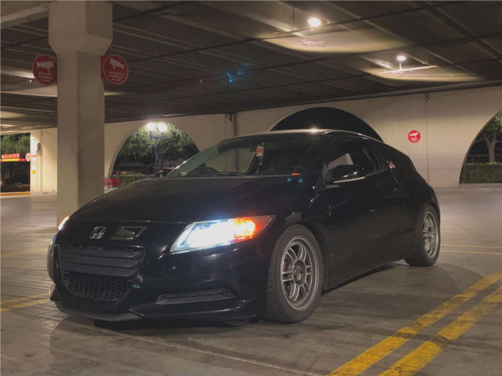2011 Honda CR-Z with 16x7 30 Enkei Rpf1 and 205/50R16 BFGoodrich G