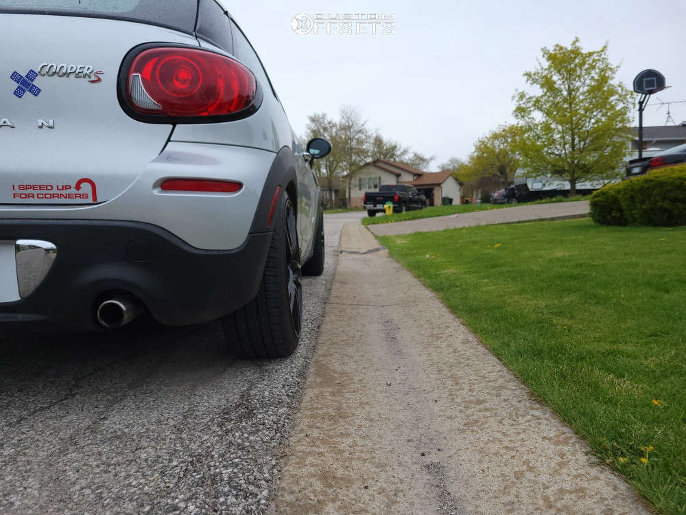 2014 Mini Cooper Paceman with 19x8.5 35 American Racing Ar928 and 225 ...