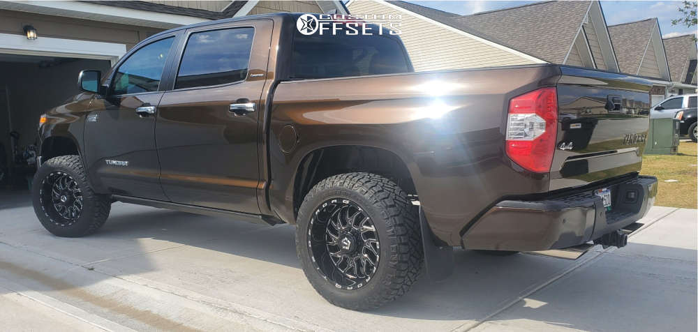 2021 Toyota Tundra with 20x10 -25 TIS Forged 544bm and 33/12.5R20