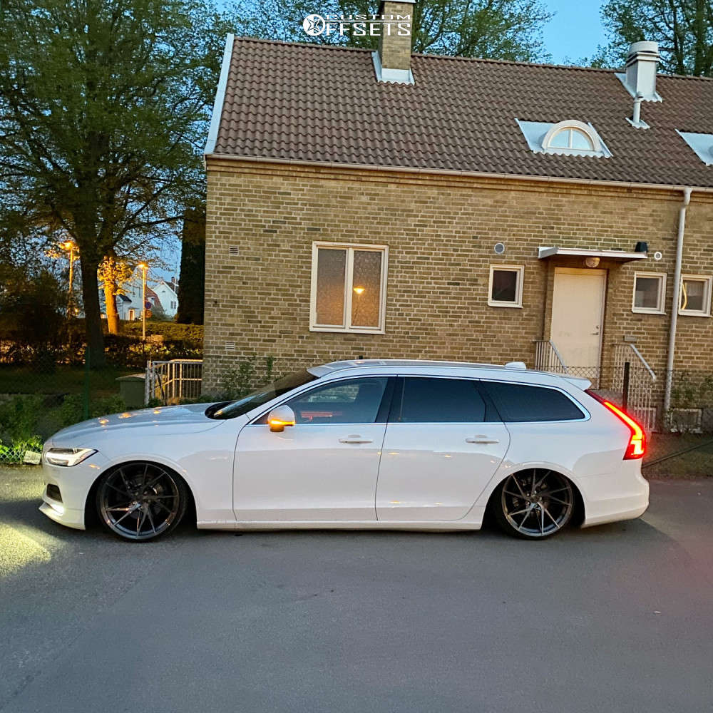 2018 Volvo V90 with 20x10 38 ABS Wheels F23 and 235/30R20 Achilles At