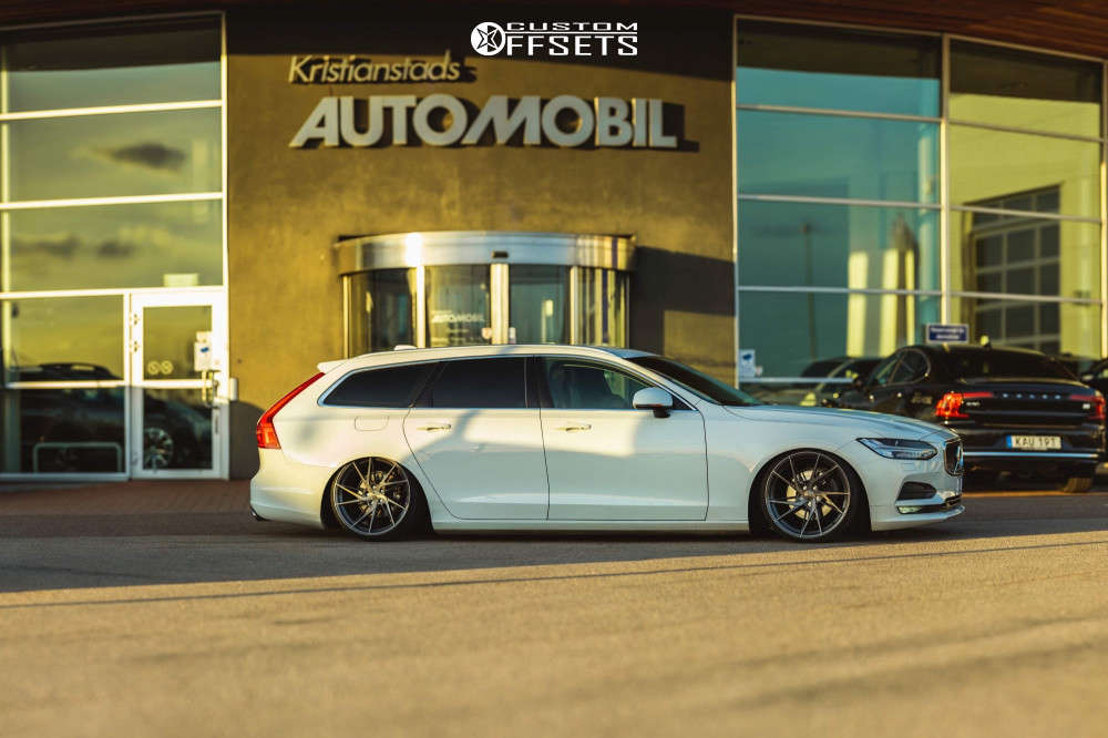 2018 Volvo V90 with 20x10 38 ABS Wheels F23 and 235/30R20 Achilles At