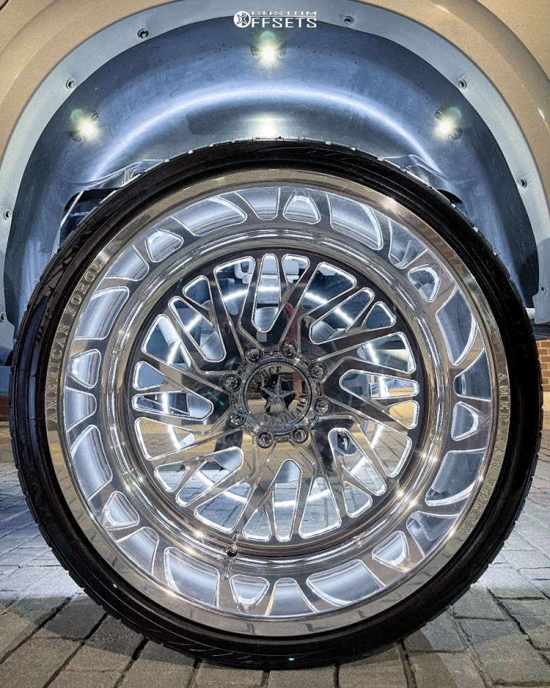 2015 Ram 2500 with 24x14 73 American Force Nova Ss and 305/35R24 Toyo