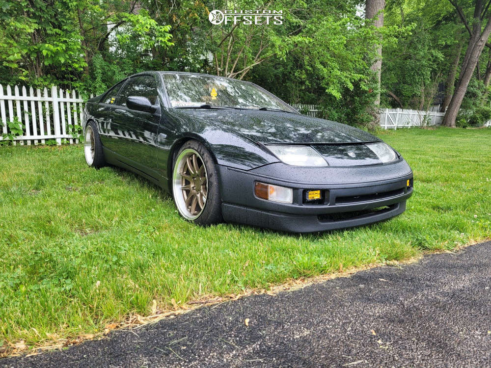 1993 Nissan 300ZX with 18x9.5 22 Aodhan Ds02 and 235/40R18 Kenda
