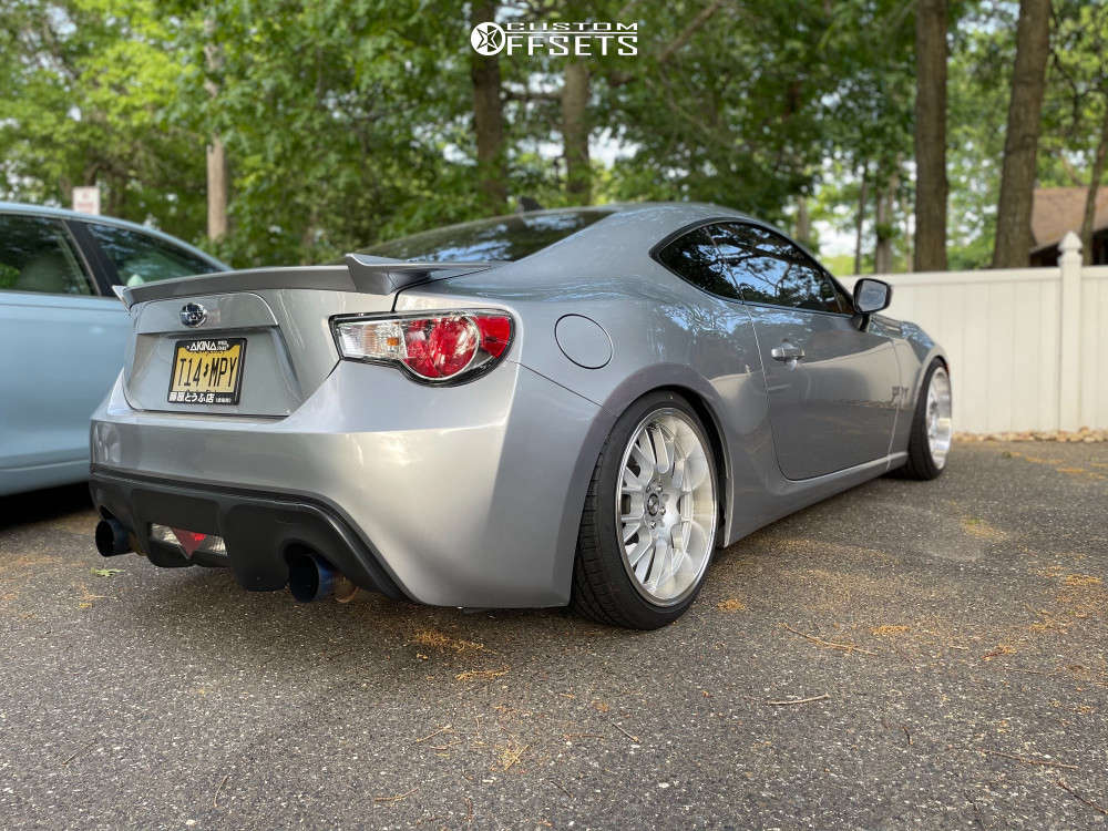 2015 Subaru BRZ with 18x8.5 30 Shift Crank and 215/40R18 Nankang ...