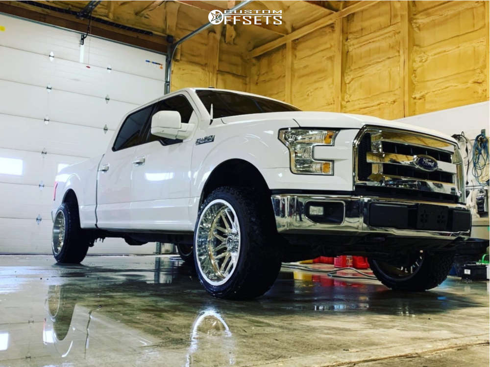2016 Ford F150 with 22x12 43 Fuel Ignite and 285/45R22 Venom Power