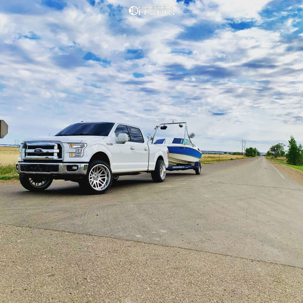 2016 Ford F150 with 22x12 43 Fuel Ignite and 285/45R22 Venom Power