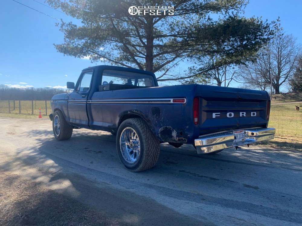 1978 Ford F-250 with 20x10 -24 Xtreme Force Xf-8 and 33/12.5R20 Toyo ...
