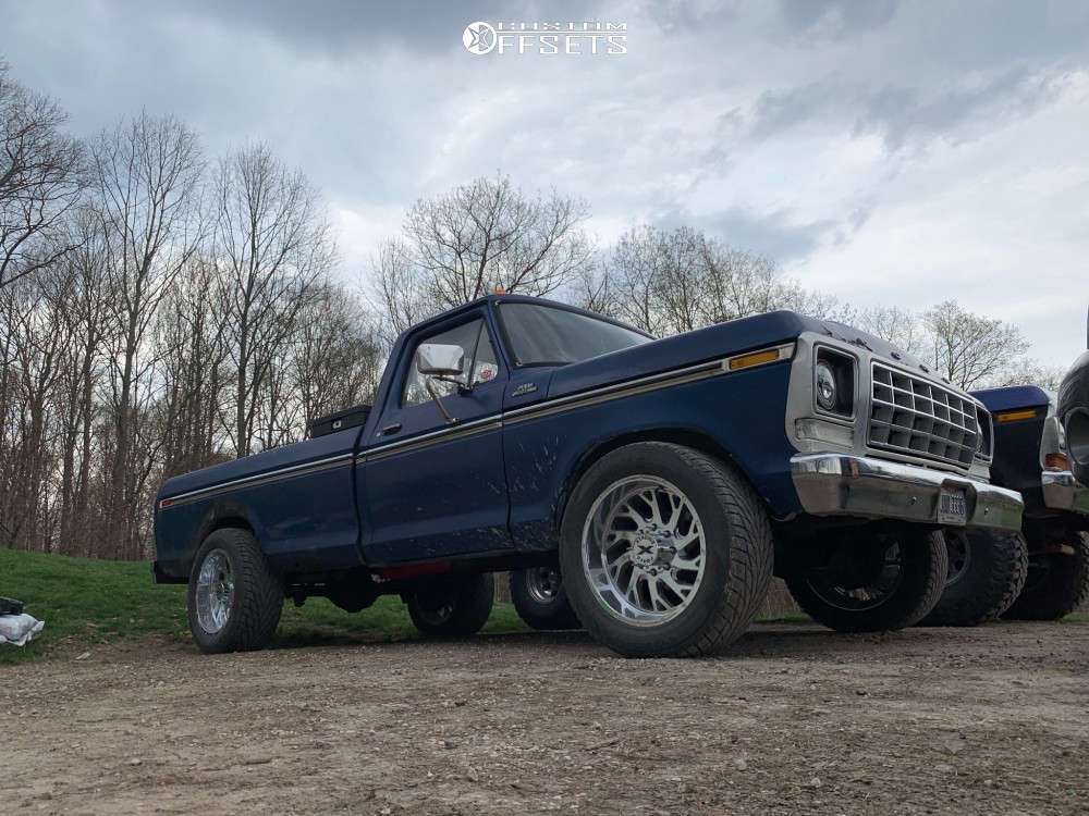 1978 Ford F-250 with 20x10 -24 Xtreme Force Xf-8 and 33/12.5R20 Toyo ...