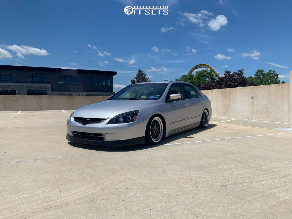 2004 Honda Accord with 17x8 35 Vors Vr8 and 195/40R17