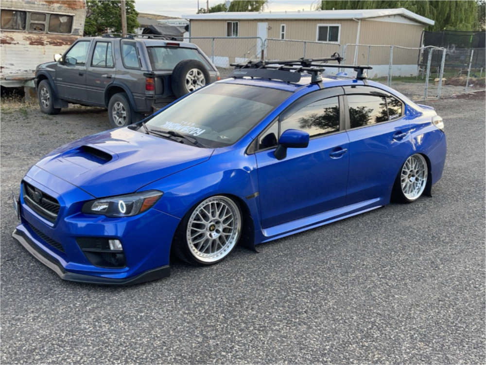 2016 Subaru Wrx Wheel Offset Tucked Air Suspension 1726841 Custom Offsets