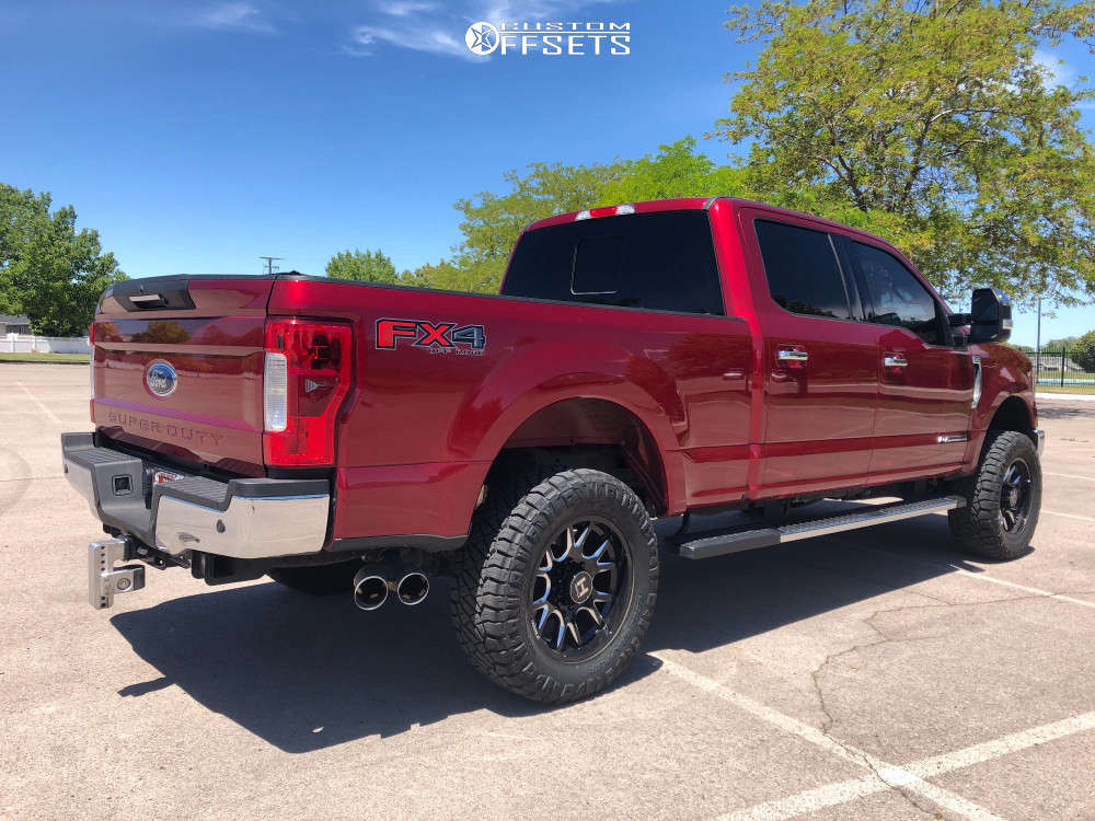 2017 Ford F-250 Super Duty with 20x9 12 Hostile Rage and 35/12.5R20 ...