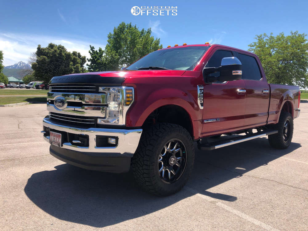 2017 Ford F-250 Super Duty with 20x9 12 Hostile Rage and 35/12.5R20 ...