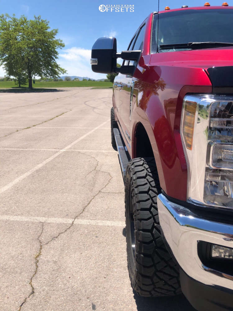 2017 Ford F-250 Super Duty with 20x9 12 Hostile Rage and 35/12.5R20 ...