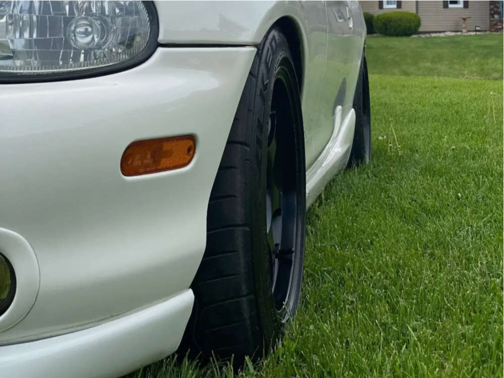 1999 Mazda MX-5 Miata with 15x8 25 Konig Hexaform and 205/50R15