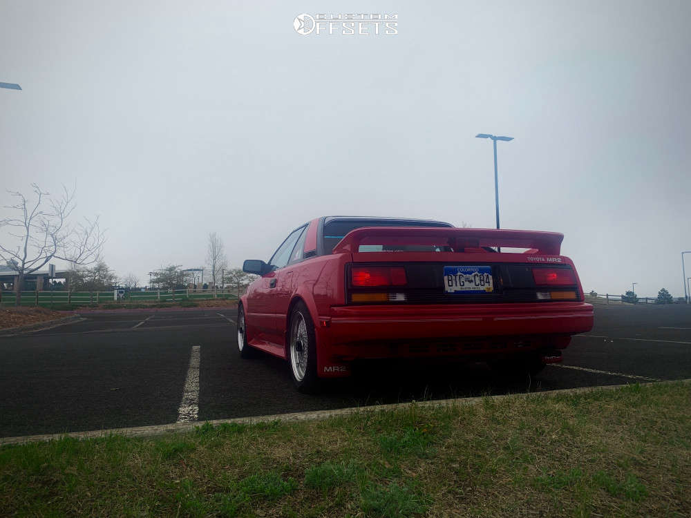 1988 Toyota MR2 with 15x8 25 Enkei Enkei92 and 185/35R15 Achilles 868 ...