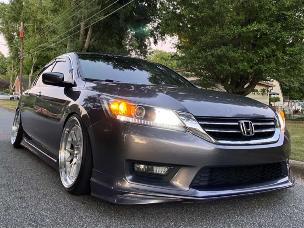 2015 Honda Accord Wheel Offset Tucked Coilovers 1734841 Custom Offsets