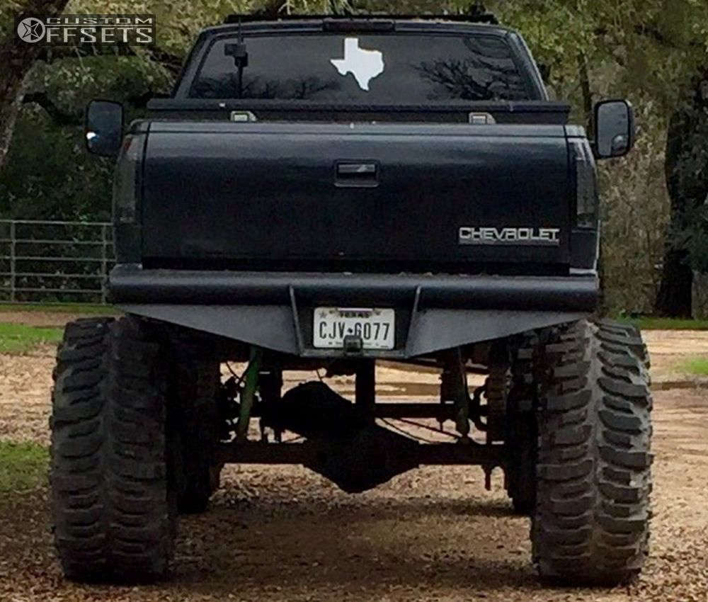 1998 Chevrolet K1500 with 20x14 76 Fuel Hostage and 44/19.5R20 Super