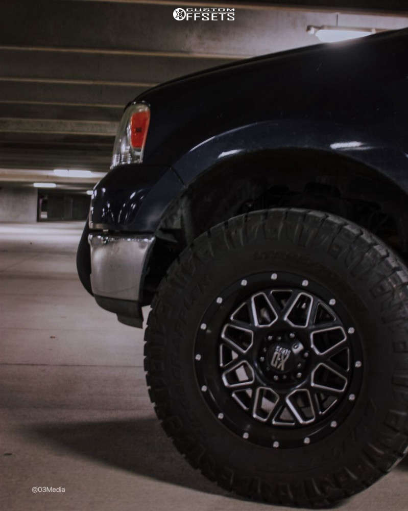 2004 Ford F-150 with 18x9 -12 XD Grenade and 35/11.5R18 Nitto Ridge ...