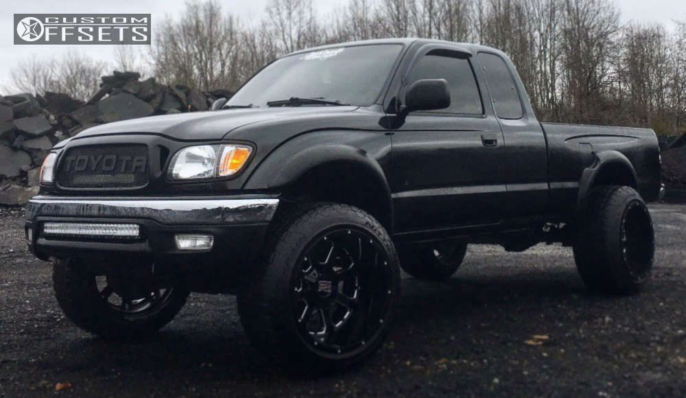 2003 Toyota with 20x14 76 XD Xd825 and 285/55R20 Nitto Terra