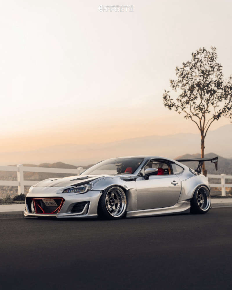 2017 Subaru BRZ Wheel Offset Tucked Air Suspension 1753412 Custom