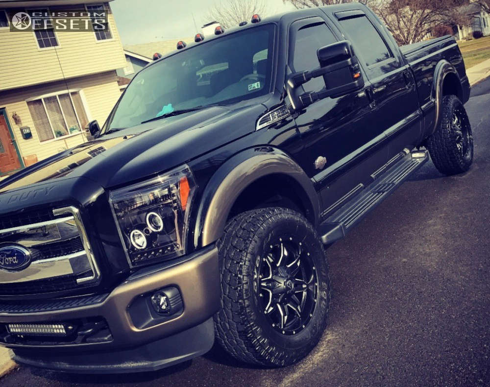 2016 Ford F-250 Super Duty with 20x9 1 Fuel Lethal and 295/65R20 Toyo ...