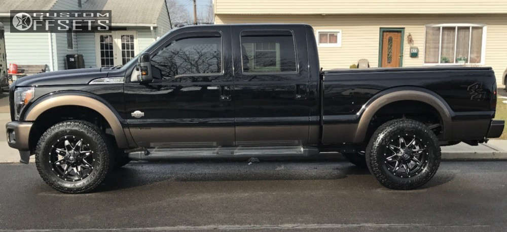 2016 Ford F-250 Super Duty with 20x9 1 Fuel Lethal and 295/65R20 Toyo ...