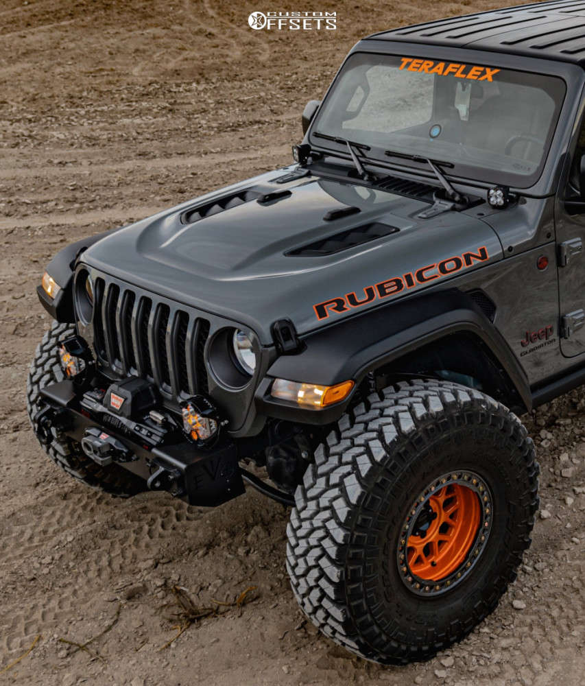 2021 Jeep Gladiator Wheel Offset Super Aggressive 3"5" Suspension Lift