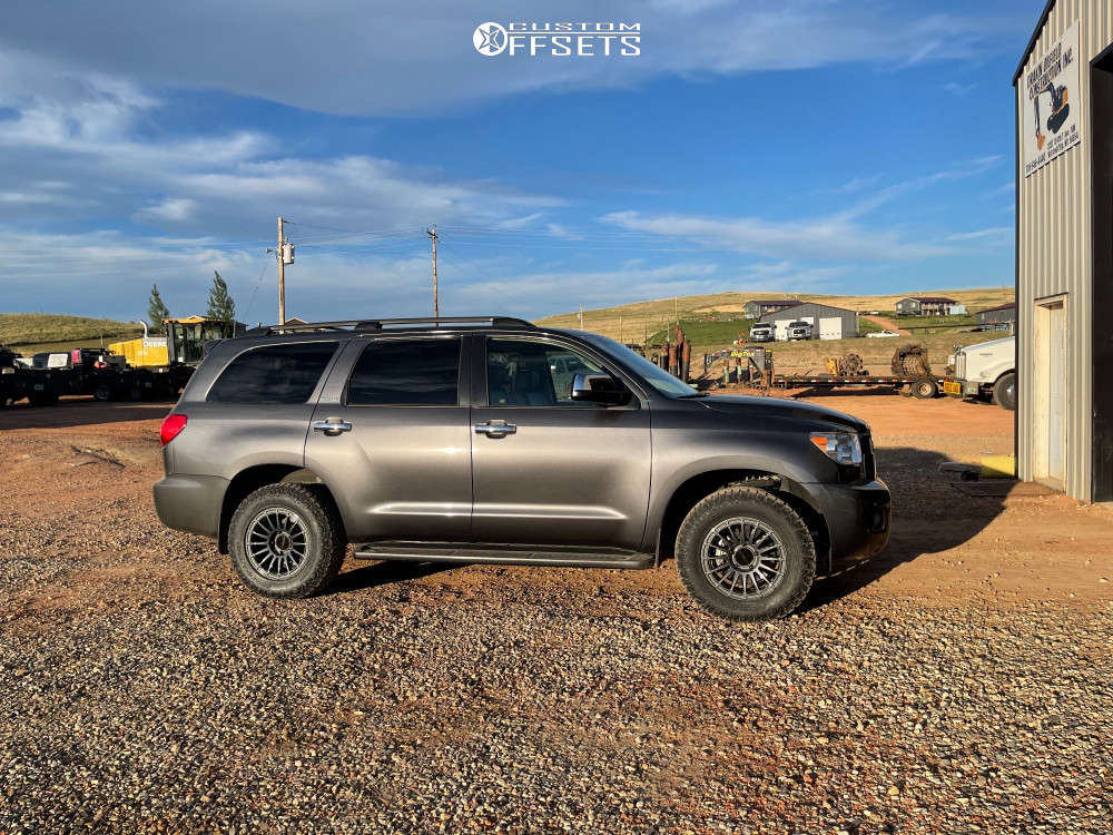 2017 Toyota Sequoia Wheel Offset Slightly Aggressive Stock 1758253