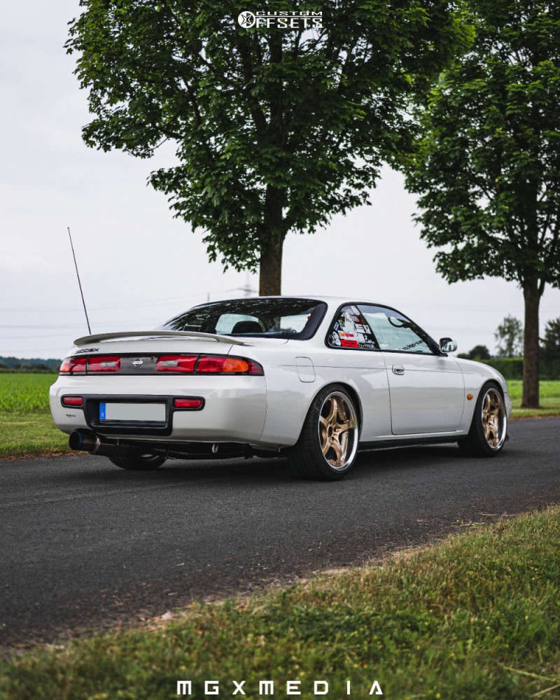 1996 Nissan 200SX with 18x9 15 Volk Sf Challenge and 225/40R18 Michelin ...