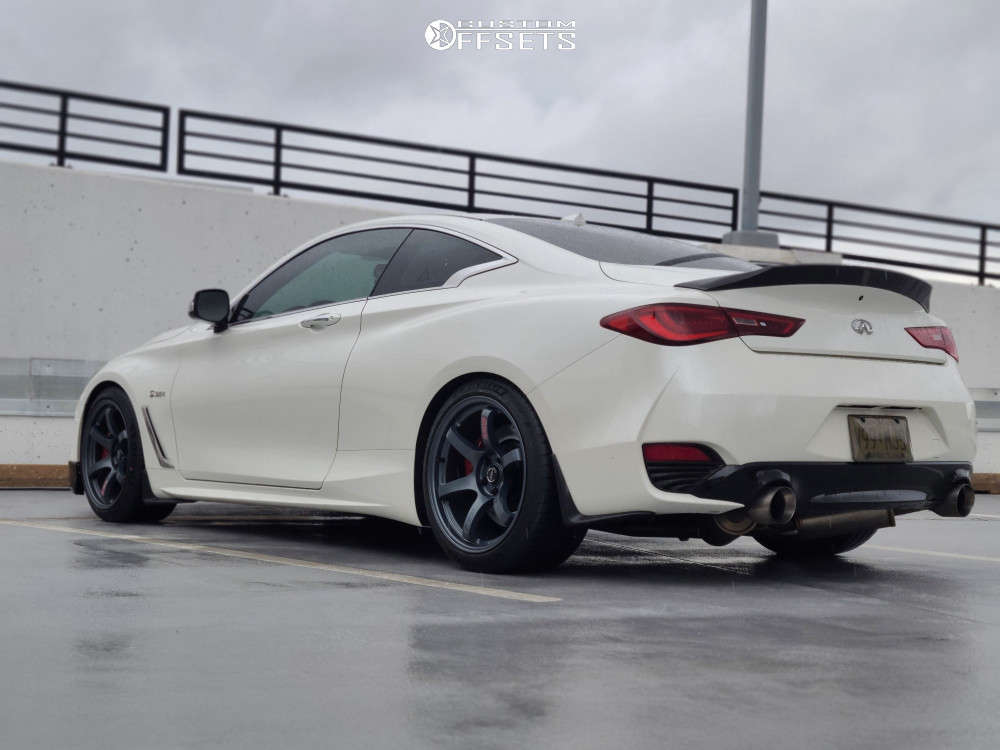 2017 INFINITI Q60 with 19x10.5 35 Gram Lights 57dr and 275/30R19
