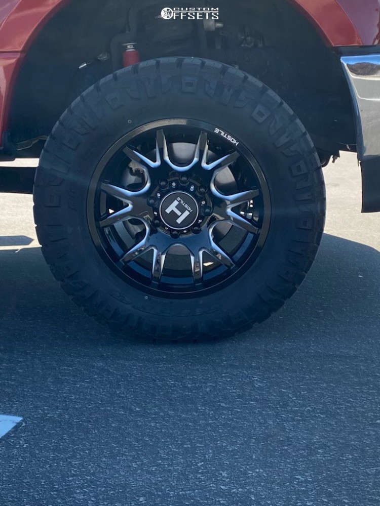 2017 Ford F-250 Super Duty with 20x9 0 Hostile Rage and 35/12.5R20 ...