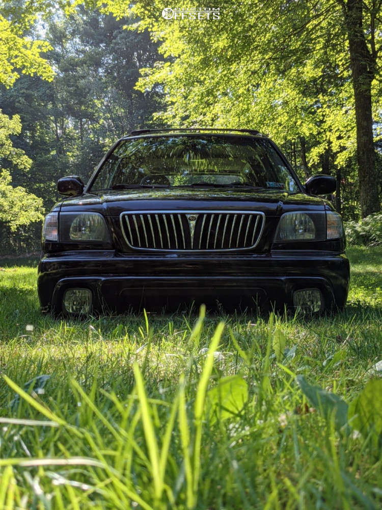 2002 Subaru Forester with 18x9 35 Regen5 R30 and 225/35R18 Michelin ...