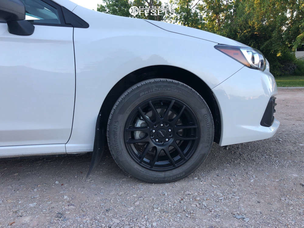 Subaru Impreza With 16x7 15 Raceline Mystique And 5 55r16 Continental Contiprocontact And Stock Custom Offsets Subaru Impreza With 16x7 15 Raceline Mystique And 5 55r16 Continental Contiprocontact And Stock Custom Offsets